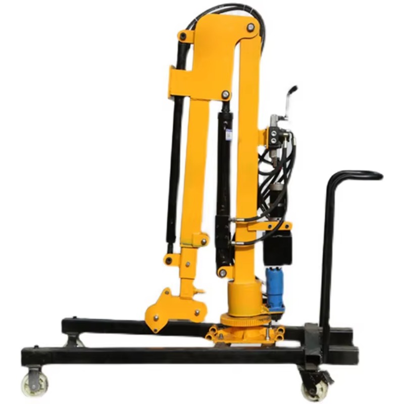 Hydraulic Car Lift - Schwerlast-Hydraulik-Autokran mit Breitem Drehbarem Arm, Robustem