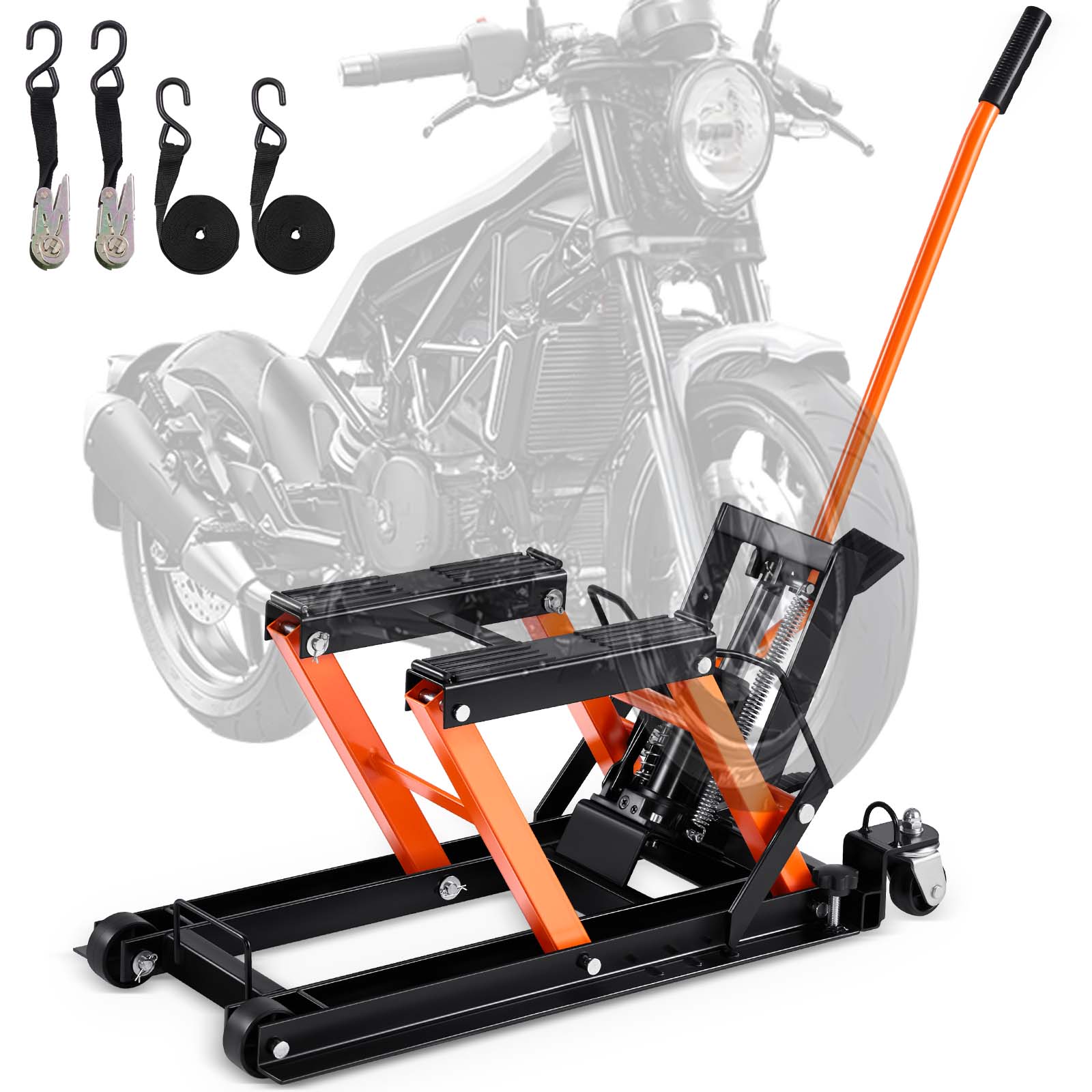 Hydraulic Car Lift - VEVOR Hydraulischer Motorradheber 700 kg Belastbar