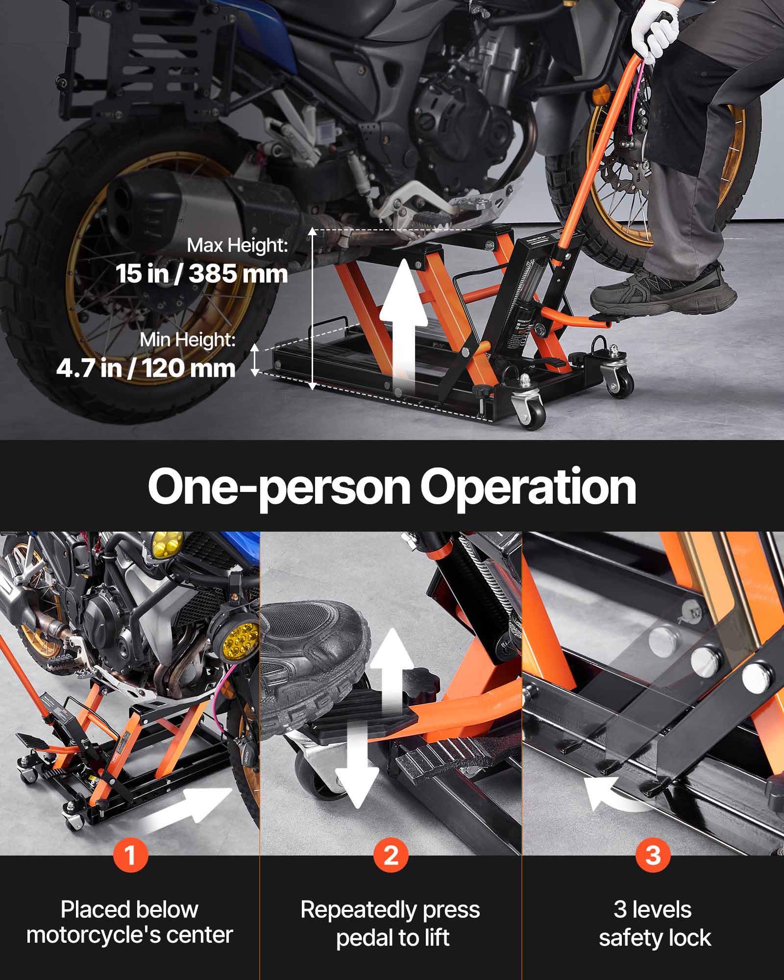 VEVOR Hydraulischer Motorradhe – Hydraulic Car Lift Bewertung und Preis