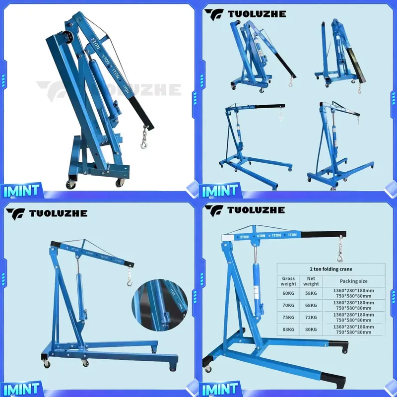 2-Tonnen Faltbarer Blauer Auto – Hydraulic Car Lift Bewertung und Preis